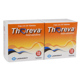 THOREVA 10 MG 30 TAB DUAL