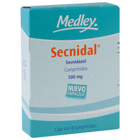 SECNIDAL 500 MG 8 CPR