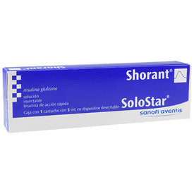 SHORANT SOLOSTAR 100UI SOL INY1X3ML