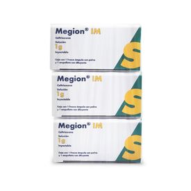 MEGION I.M. 1G SOL INY FA TRIPACK