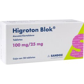 HIGROTON BLOK 100/25 MG 28 TAB