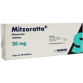 MITZORATTA 20 MG 28 TAB