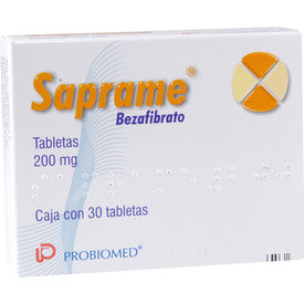 SAPRAME 200 MG 30 CAPS