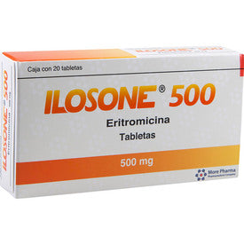 ILOSONE 500 MG 20 TAB